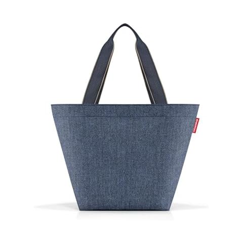 Reisenthel Cabas M Herringbone Bleu Foncé Cover
