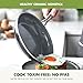 GreenPan 17 Piece Nonstick Swift Cookware Set, Ceramic PFAS-Free Pots & Pans with Lids, Dishwasher & Oven/Broiler Safe to 600F, Kitchen Cooking Set, Sauce, Saute, Stock, Griddle, Frying Pans, Gray