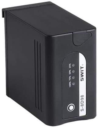 Panasonic SWIT Electronics S-8D98 70Wh 9800mAh Li-Ion Battery with 7.2V Pole DC Output & USB Charging Port AG-DVX200 & AJ-PX270/285/298 Camera