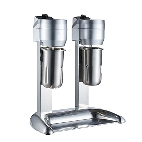 Máquina para Hacer Batidos, Máquina para Hacer Batidos de Dos Cabezales, Batidora para Batidos, Máquina para Hacer maltas con Tazas de 1000 ml, Máquina para Hacer Batidos eléctrica