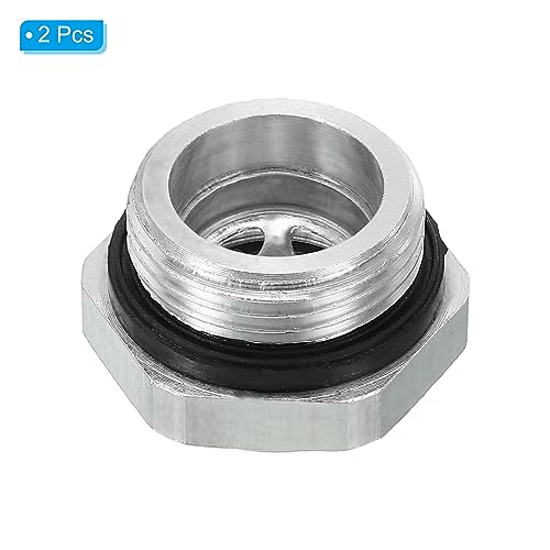 PATIKIL Air Compressor Oil Sight Glass - Image 3