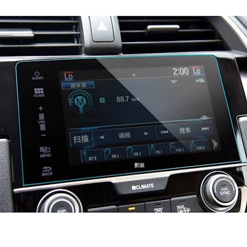 Éviter les rayures sur l'écran de navigation GPS 10th Civic 2016-2020 avec ce verre