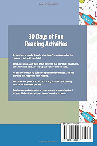 30 Days of Fun Reading Activities: Reading Skills for Reluctant Readers - Image 2
