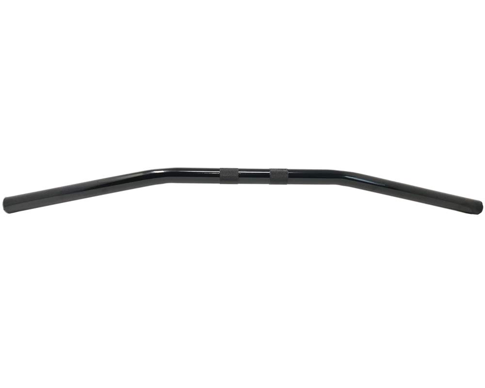 Guidon Moto 25mm pour Roadster Streetfighter Drag Bar | Longueur 75cm adaptable pour Triumph Bonneville Speed Street Twin et compatible avec Harley Davidson Sportster (certaines modeles)