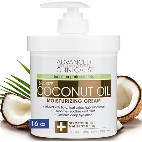 Advanced Clinicals Coconut Oil Cream Cover