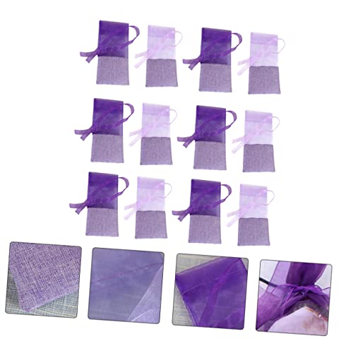 FOMIYES 24pcs Sachets Aromáticos Lavanda para Auto y Hogar miniatura 2