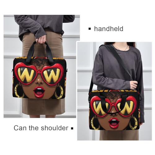 Bolso maletín portátil para laptop 15-17 pulg miniatura 7