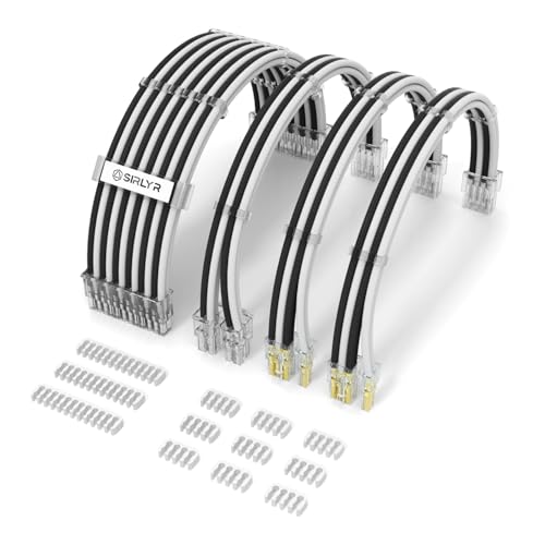 Cables de PC personalizados Sirlyr para organizar la extensión de cable PSU en chasis estrechos