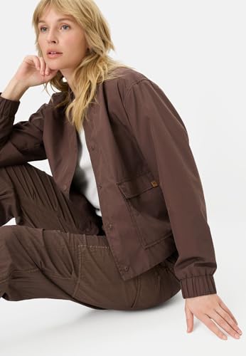 Blazer Femme camel active Veste Courte Cintrée Mode Automne