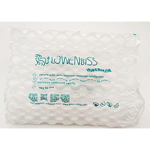 LÖWENBISS Luftpolstermatten/-kissen Luftkissenfolie Füllen Polstern Packen Große Menge NEU (20 lfm) Cover