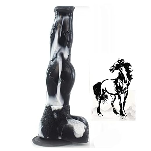 ZJZFL Silicona de Caballo de 6,5 Cm de Largo a Prueba de Agua