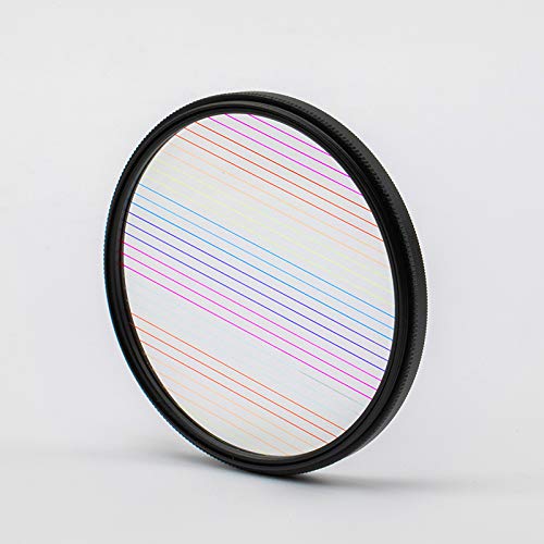 Camera Glass Lens 77Mm 82Mm Camera Filter Photography Film and Television Props SLR Accessories Yellow Brushed Shooting