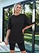 AUTOMET Womens Oversized T Shirts Workout Plus Size Short Sleeve Tops Casual Loose Basic Tees Summer Trendy Outfits 2025 Black L