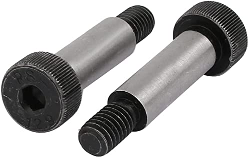 XYWHPGV 5pcs 40Cr Steel Shoulder Bolt 10mm Shoulder Diameter 30mm Shoulder Length M8x14mm Thread(e189a c973b ca1af 703db cbbf4 04353