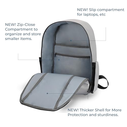Fireproof Backpack – UL 94 V-0 & NFPA 701 Go Bag | Withstands up to 1832°F | Water-Resistant Emergency Bug Out Bag for Documents, Tech & Supplies | 20L | The Original by GETXGO - Image 3