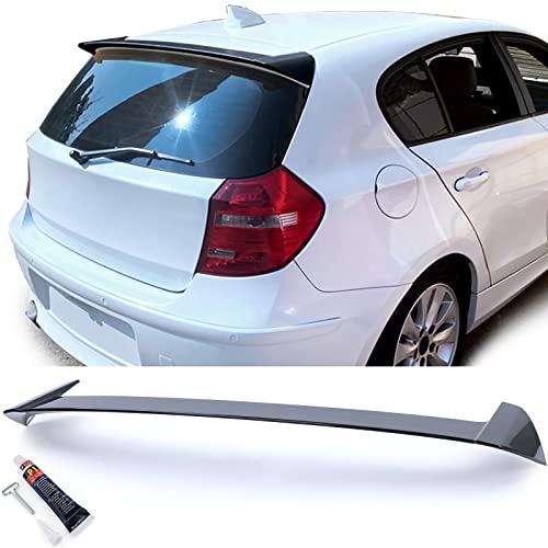 Dachspoiler Heckspoiler Sport Schwarz Glanz passend für BMW 1er E81 E87 04-12