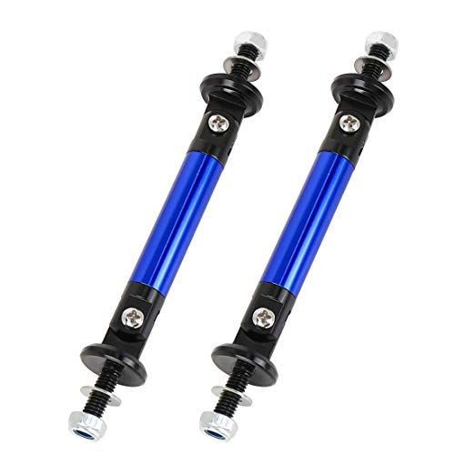 Varilla divisor parachoques azul X AUTOHAUX regulable 2 piezas