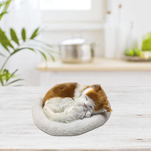 Peluche de chat respirant et son coussin doux, le doudou de simulation idéal