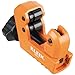 Klein Tools 50047 Mini Tubing Cutter, 1-1/8 Inch O.D. Cutting Capacity for Aluminum and Copper Tubing, Spare Blade Included