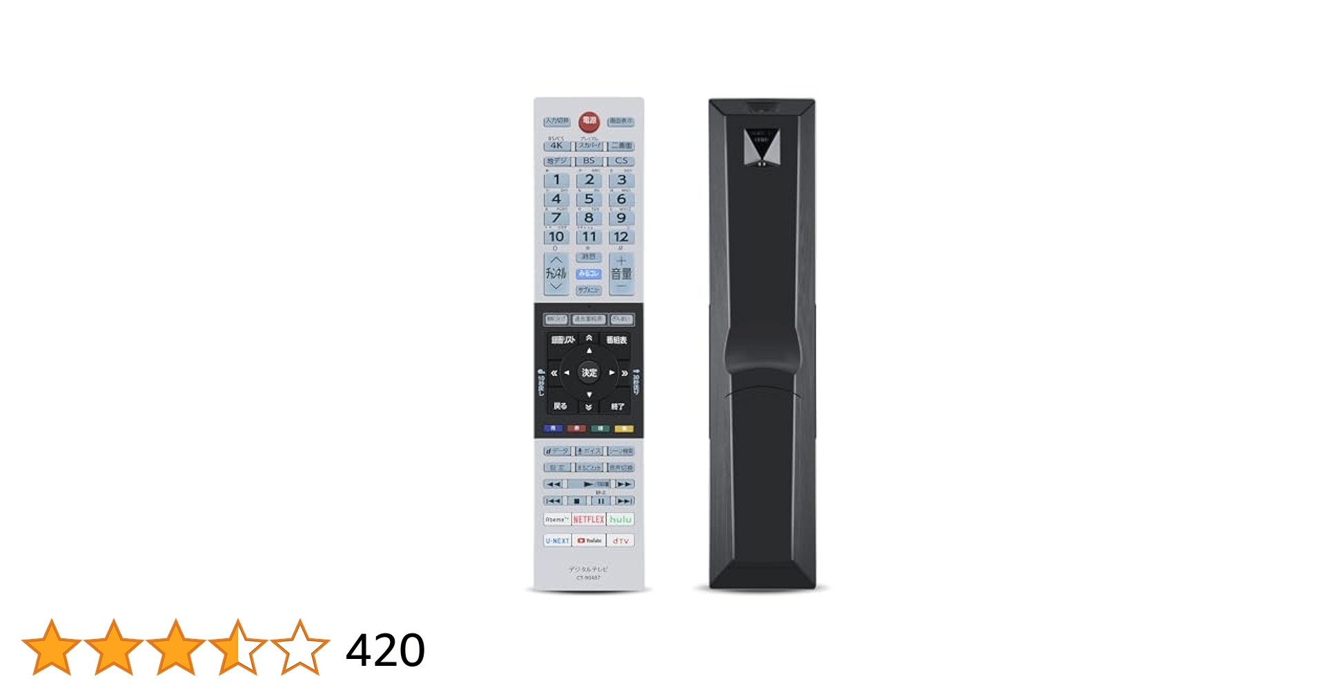 新品＊CT-90487 純正東芝テレビリモコン Z730X X930 専用 送込 Amazon | SHZ CT-90487 テレビリモコン交換用東芝リモコン 東芝