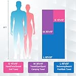 Eunzel Quick Dry Camping Towel, Microfiber Travel Towel 3 Size at 1 Pack,Fast Drying Towel Set for Camping, Beach, Gym, Sports, Yoga & Swimming Pool, Army Green - Image 2