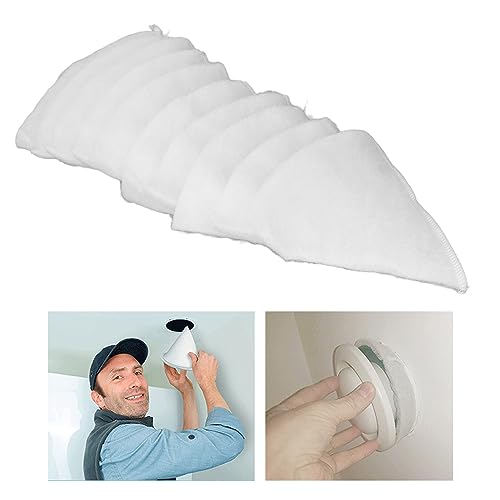 Topyond 10 PCS Conical Exhaust Valve Filter Replacement Air Vent Filter Ventilation System Improve Air Quality Filter for Ventilation System Maintenance