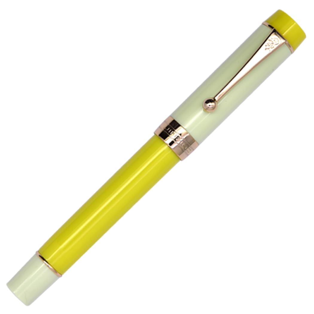Ranvi Jinhao 100 Fountain Pen,Fine Nib,Ball Clip,Yellow