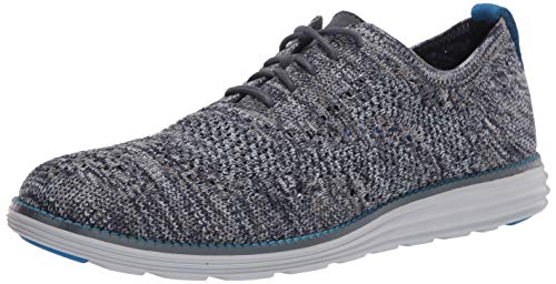 Cole Haan Women's OriginalGrand Stitchlite Wingtip Oxford, Ombre Blue Twisted Knit/Cool Gray Cole Haan Women's OriginalGrand Stitchlite Wingtip Oxford, Ombre Blue Twisted Knit/Cool Gray