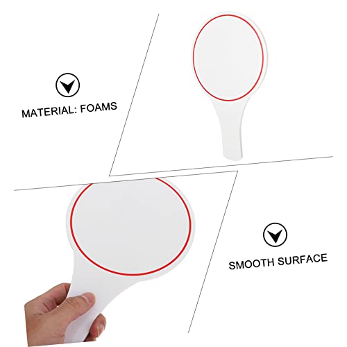 Pizarra de puntuación borrable SECFOU 6pcs para jueces miniatura 4