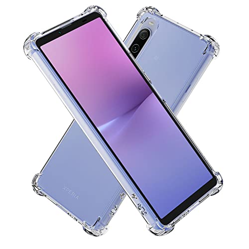 Hy+ Xperia10 V 耐衝撃 ケース SO-52D SOG11 A302SO XQ-DC44 カバー ストラップホール 米軍MIL規格 クリア 衝撃吸収ポケット内蔵 TPU ケース