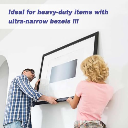 Image of 25 Pack Thick Sawtooth Picture Hangers Heavy Duty, Supports 66 lbs, Thickened Sawtooth Hangers for Hanging Heavy Canvas Photos Frame Clock Paintings or Artwork (Gold，Supports 66 lbs)