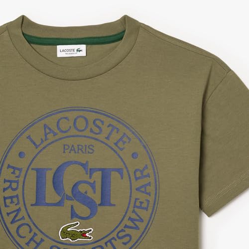 Lacoste Boys Contrast Badge T-Shirt2