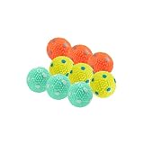 WIGGLYTAIL Dog Balls 9 Pcak, Interactive Pet Self Playing for Small Dogs and Puppies for Automatic Dog Ball Launcher(2 Inches Balls)