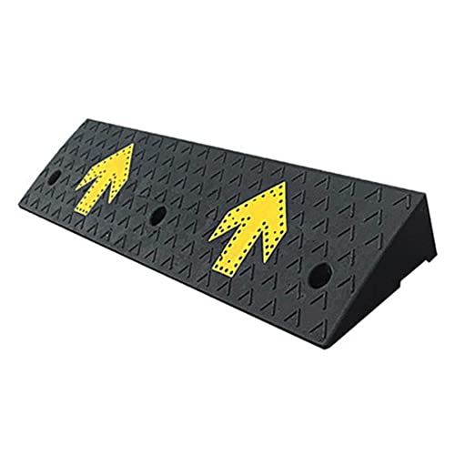 Loading Ramps, Threshold Ramp, Threshold Ramp, Rubber Curb Ramps Heavy Duty Ramp Cushion, Indicate The Direction Bottom of The Grid for Truck Car Scooter Motorcycle
