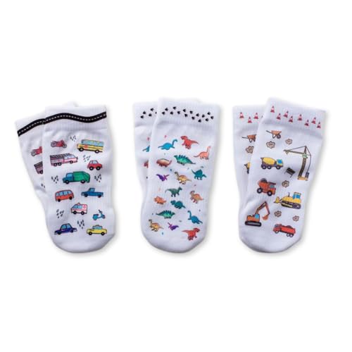 Image of squid socks Polyester Socks | 0-6M, 6-12M, 12-24M, & 2T-3T | Grip Socks that Stay On | As Seen on Shark Tank | Cohen