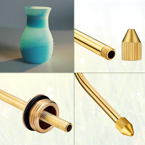 Image of Powder Duster /Large Diatomaceous Earth Bulb Duster /Powder Applicator - Diatomaceous Earth Bulb /Applicator (Blue)
