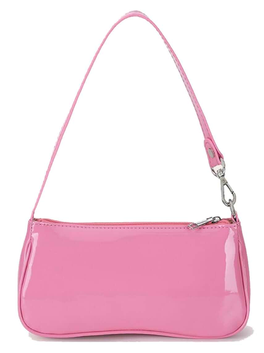 Patent Leather Evening Purse Shiny Elegant Clutch Purse Mini Shoulder Bag