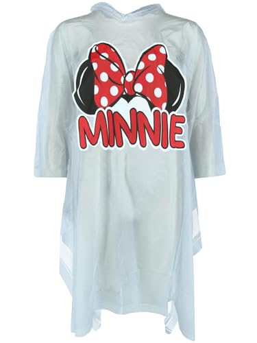 Jerry Leigh Women's Minnie Mouse Ears with Bold Print Rain Poncho4