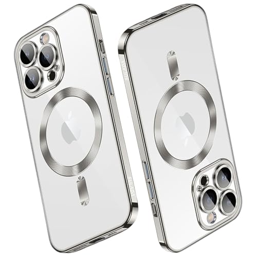 Coque iPhone 16 Pro Max MagSafe en titane avec cadre plaqué de luxe