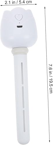 Miniatura 2 de PRETYZOOM Humidificador portátil de niebla fría USB, mini humectante de aire personal para coche, oficina, dormitorio, diseño resistente a fugas, se