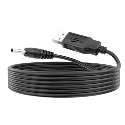 FITE ON USB Power Charger Cable Cord Compatible with MYNT3D Super 3D Pen/3D Pen PRO/3D Printing Pen; 3D Printing Pen for Kid Replacement Battery Charger Adapter Power Cord (Power Cord)