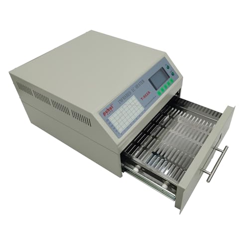WYDDDARY SMT T-962A Infrared Reflow Oven 11.8x12.6 inch 110V