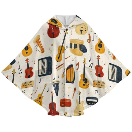 Couverture à capuche portable Novastar plaid manches longues instruments musique - 4