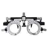 BIlinli Optische Nachlauflinsenfassung Brille Titanlegierung Universal Einstellbares Zubehör Optometrie Augenarzt Testrahmen Nachlauflinsenfassung