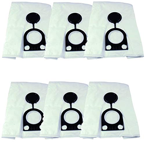 HYJ 6 x Staubsaugerbeutel Vlies Filtertüten Mikrofaser für Eibenstock DSS 25, 35 M iP, 5 STK. 25-35 L 25411231 1225 SS 1200 35321000 Staubsauger Abzieher Cover