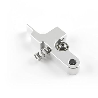 Lysee 3D Printer Parts & Accessories - Extruder Idler Arm All Metal Silver 3D Printer Parts for Aero Extruder 1.75mm Prusa i3 MK2 Artillery Sidewinder X1 3D Printer