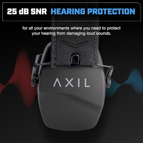 Image of AXIL TRACKR Noise Cancelling Earmuffs