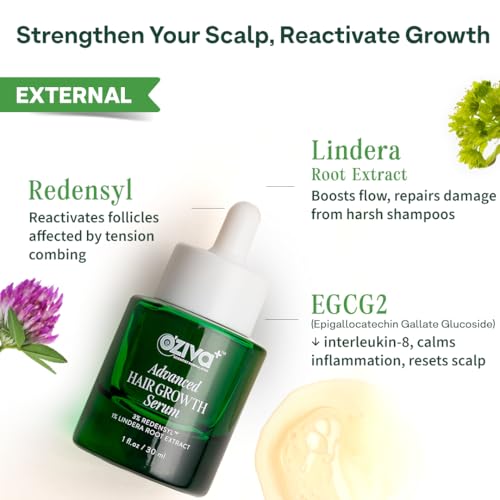 OZiva Store OZiva Hair Growth Serum 30ml + Vitamin Capsules 60 Cap - Image 6