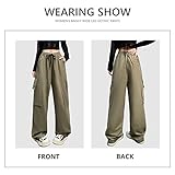 Zoom IMG-2 hewlshawn pantaloni cargo da donna