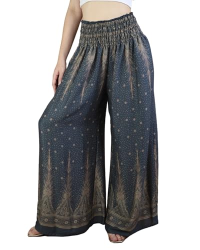 Boho Pants Palazzo Pants for Women with Pockets| Wide Leg